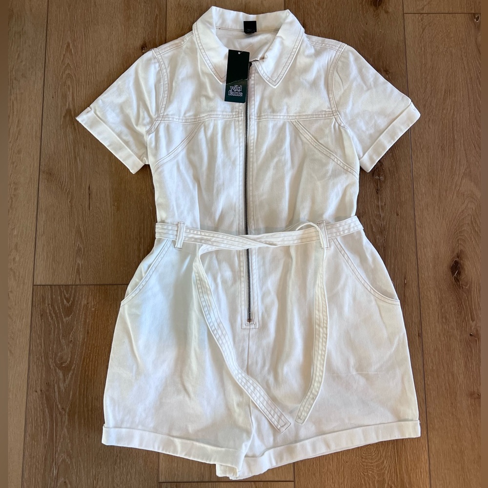 Wild fable denim romper